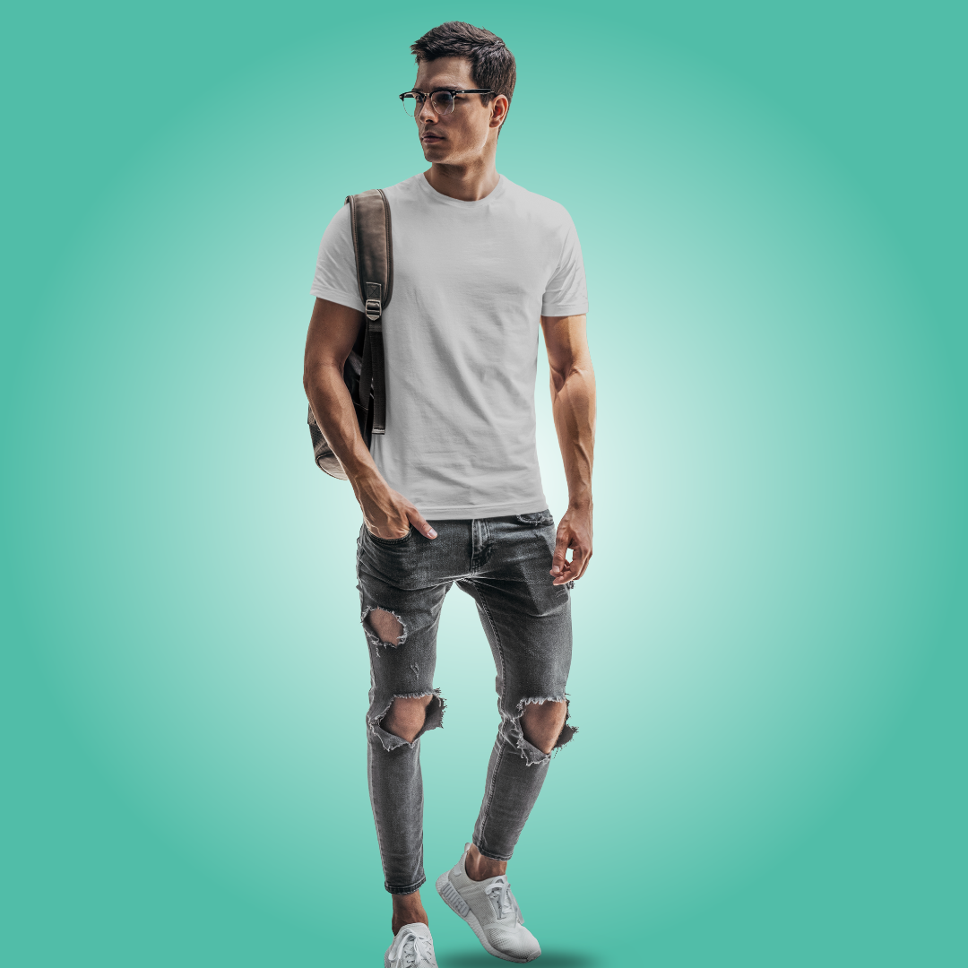 The All-Rounder - Round Neck Tee | Unisex Fit | Light Solids