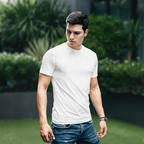 The All-Rounder - Round Neck Tee | Unisex Fit | Light Solids