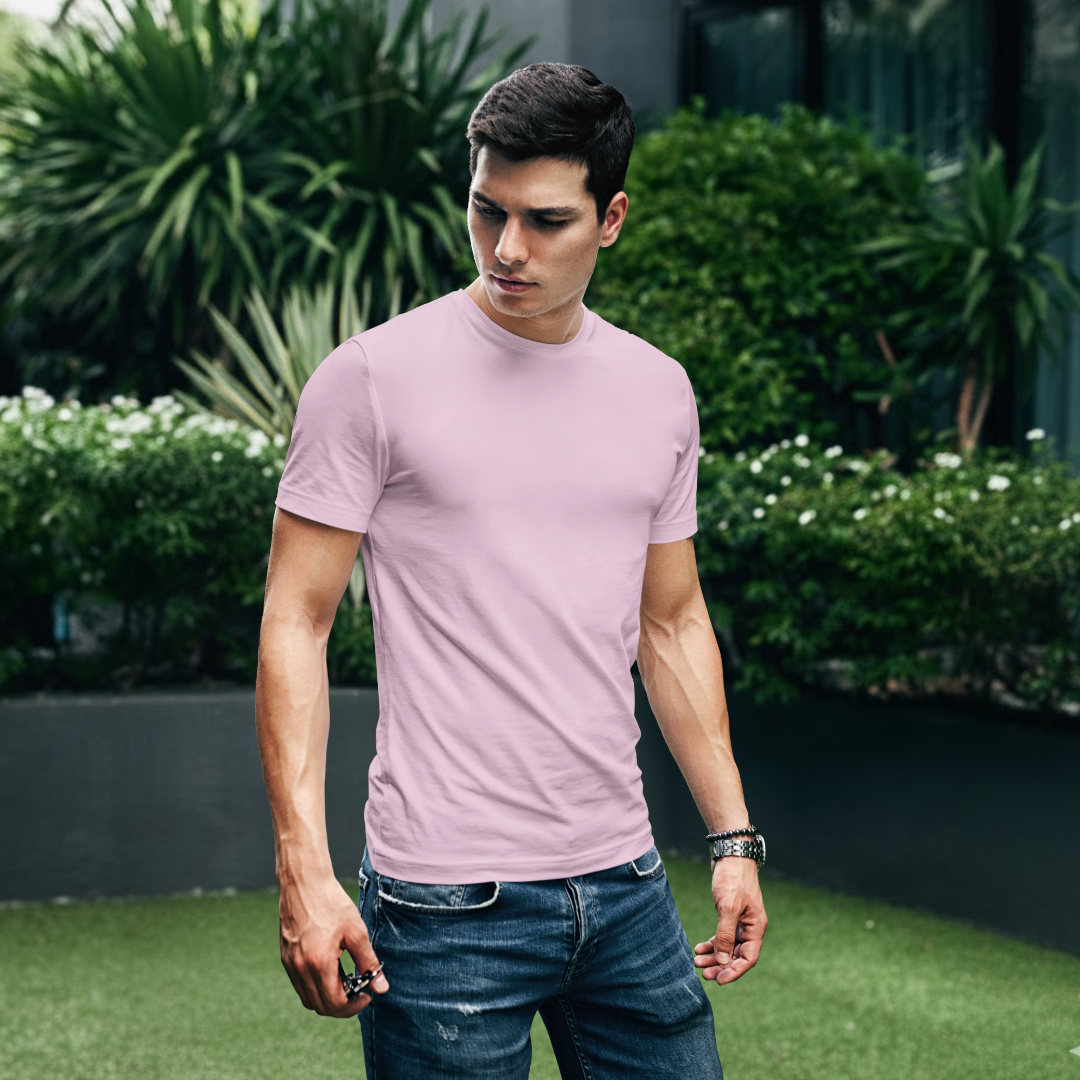 The All-Rounder - Round Neck Tee | Unisex Fit | Light Solids