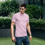 The All-Rounder - Round Neck Tee | Unisex Fit | Light Solids