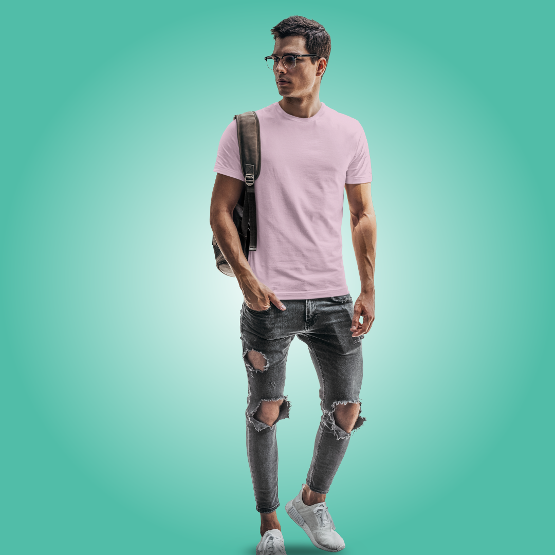 The All-Rounder - Round Neck Tee | Unisex Fit | Light Solids