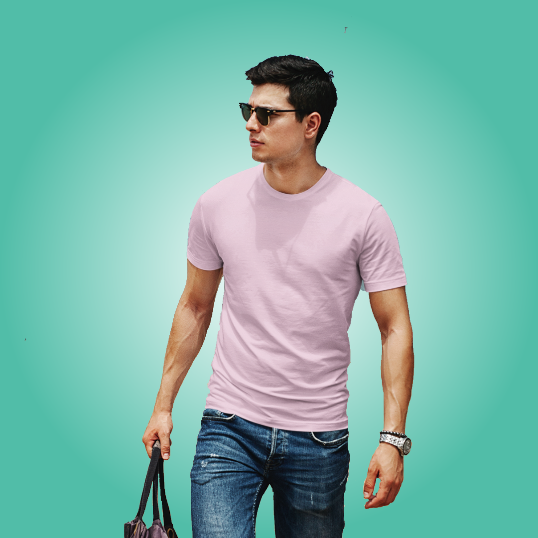 The All-Rounder - Round Neck Tee | Unisex Fit | Light Solids