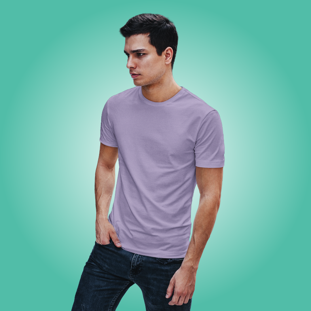 The All-Rounder - Round Neck Tee | Unisex Fit | Light Solids