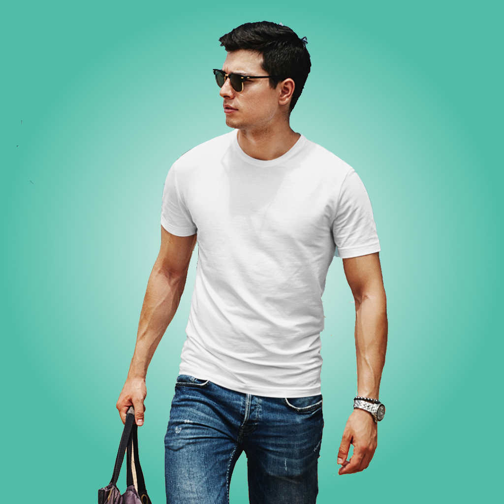 The All-Rounder - Round Neck Tee | Unisex Fit | Light Solids