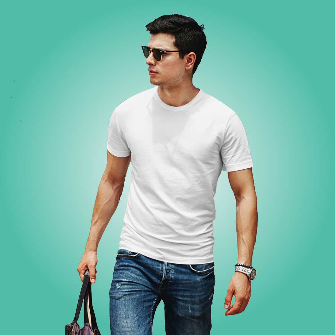 The All-Rounder - Round Neck Tee | Unisex Fit | Light Solids