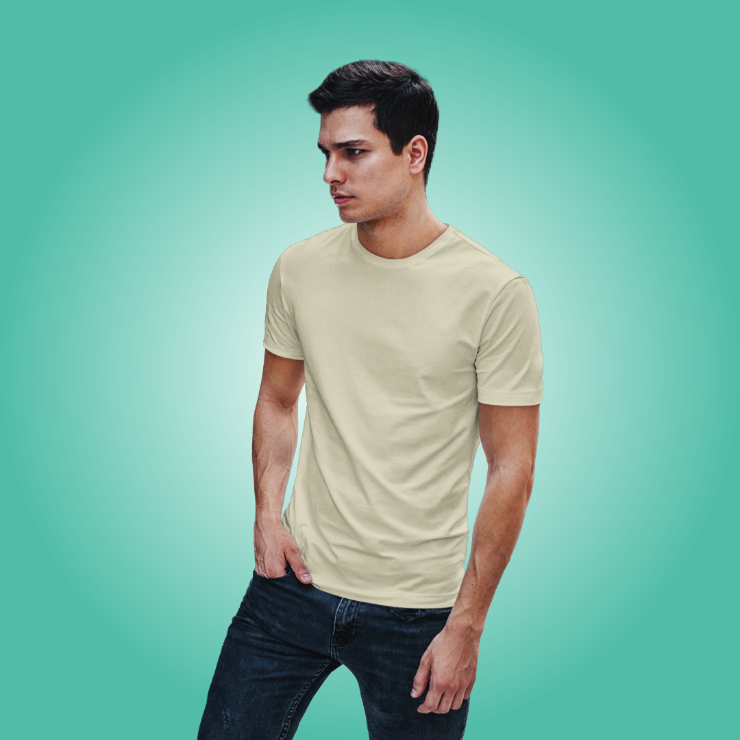 The All-Rounder - Round Neck Tee | Unisex Fit | Light Solids