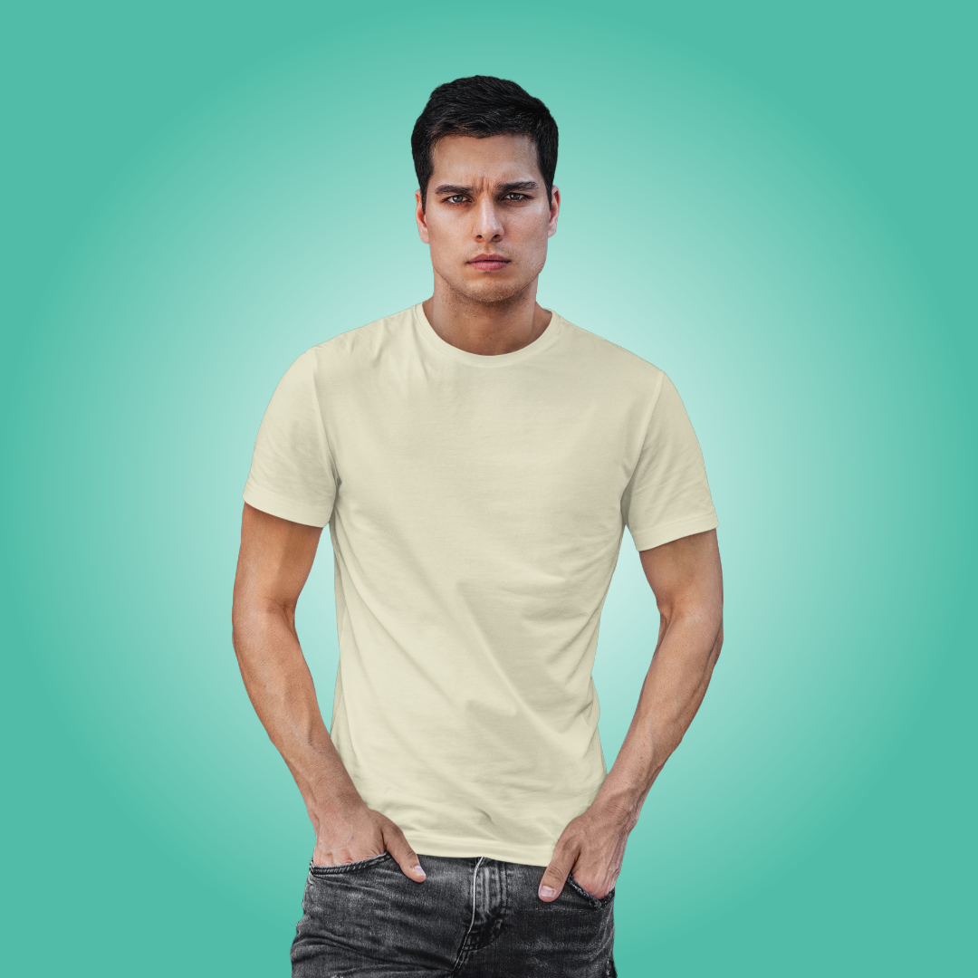 The All-Rounder - Round Neck Tee | Unisex Fit | Light Solids