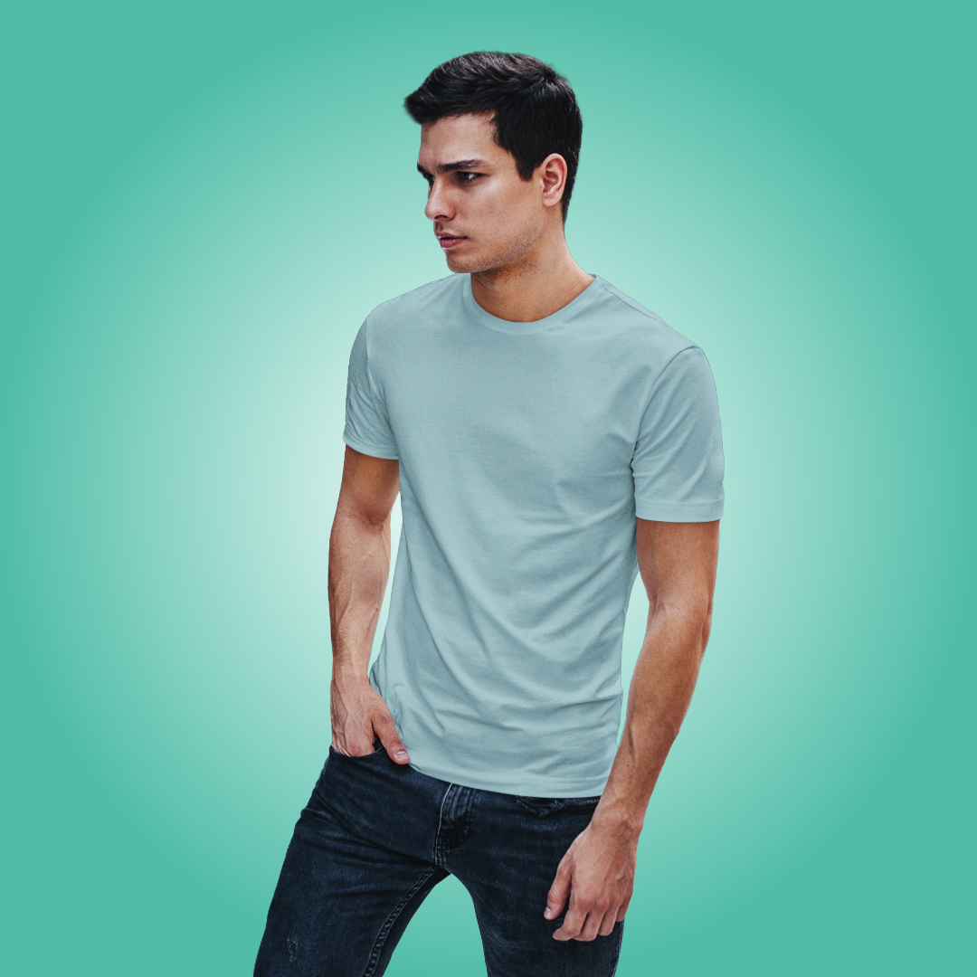 The All-Rounder - Round Neck Tee | Unisex Fit | Light Solids