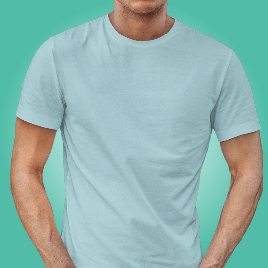 The All-Rounder - Round Neck Tee | Unisex Fit | Light Solids