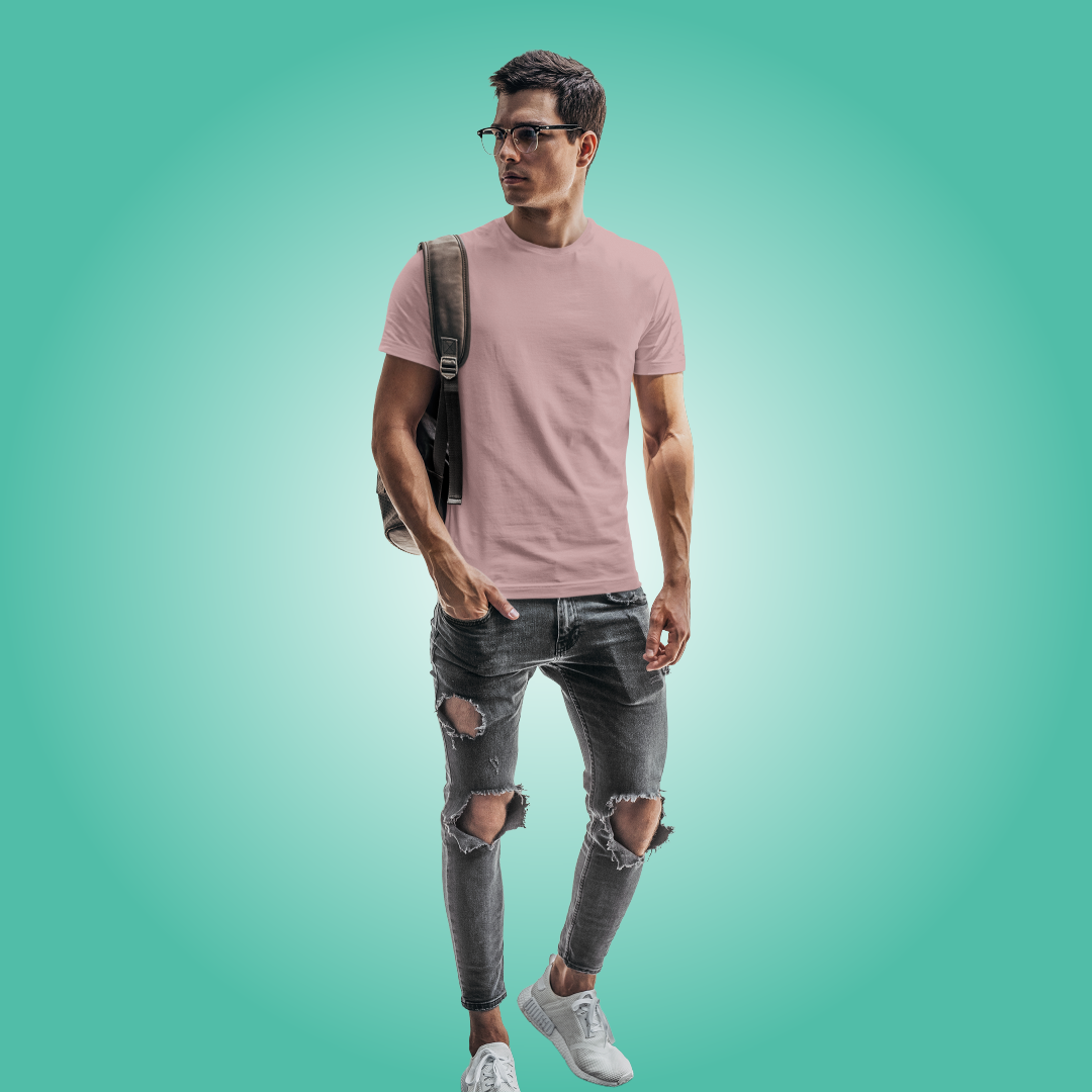 The All-Rounder - Round Neck Tee | Unisex Fit | Light Solids