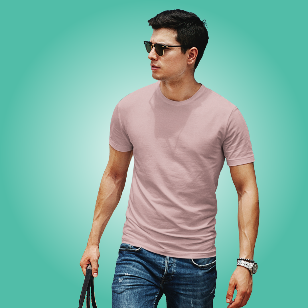 The All-Rounder - Round Neck Tee | Unisex Fit | Light Solids