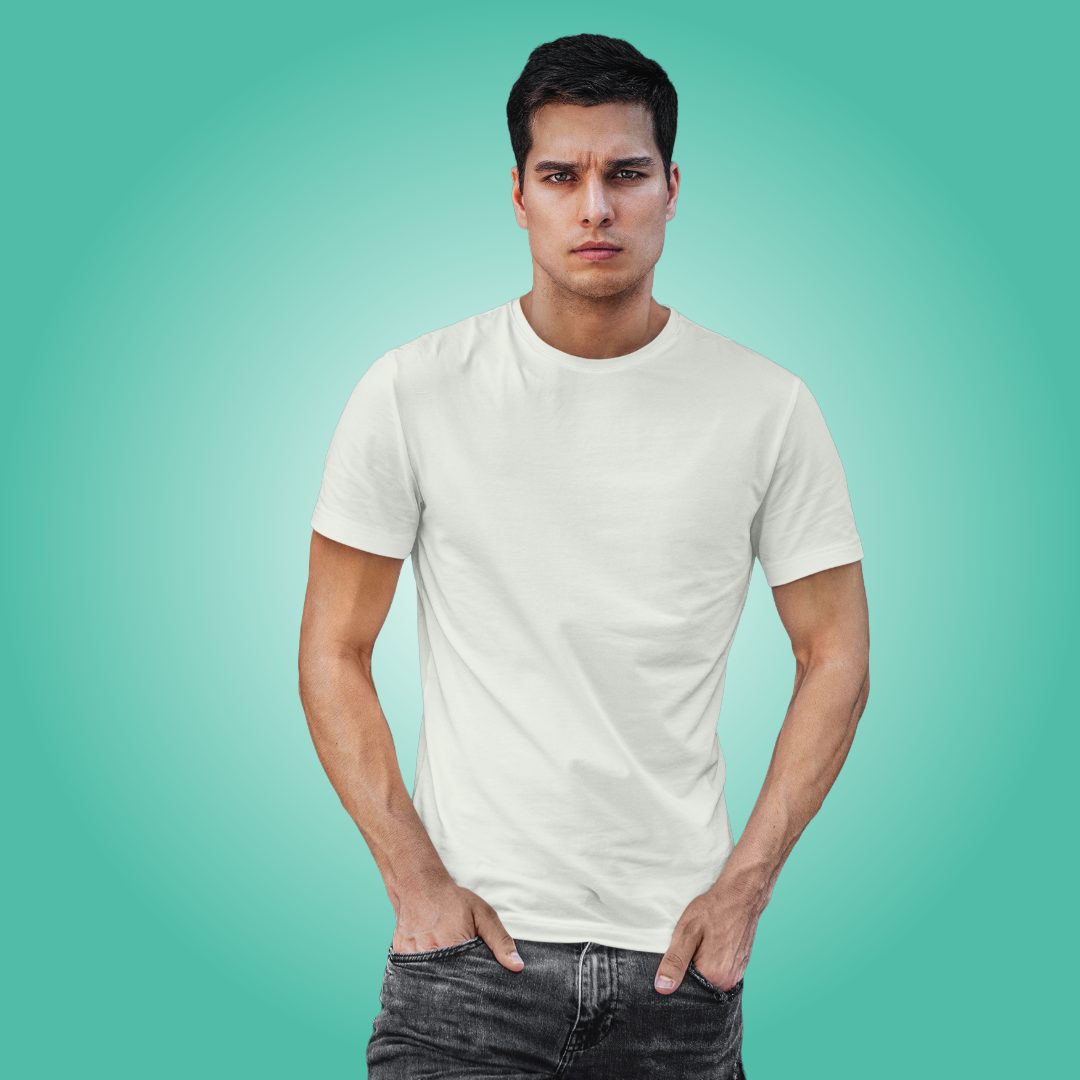 The All-Rounder - Round Neck Tee | Unisex Fit | Light Solids