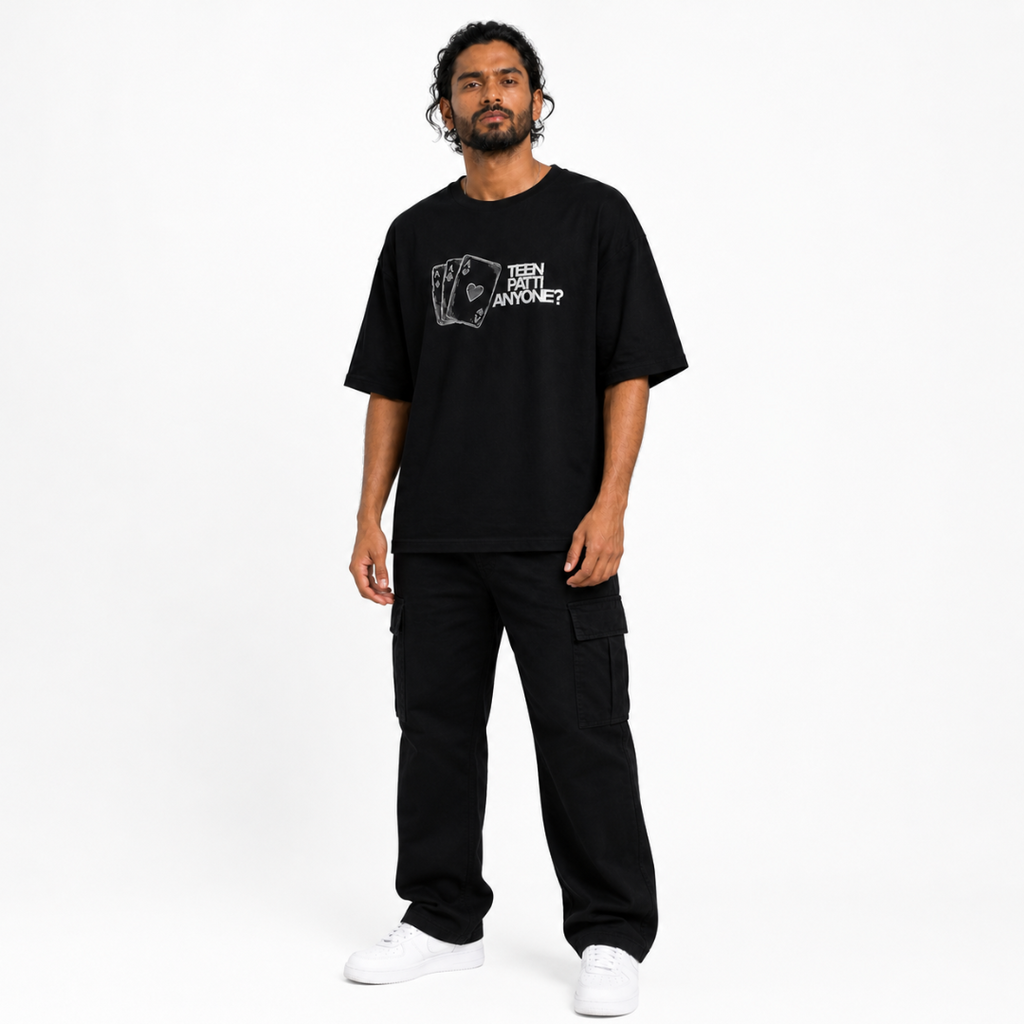 Teen Patti - Oversized Tee | Unisex Fit