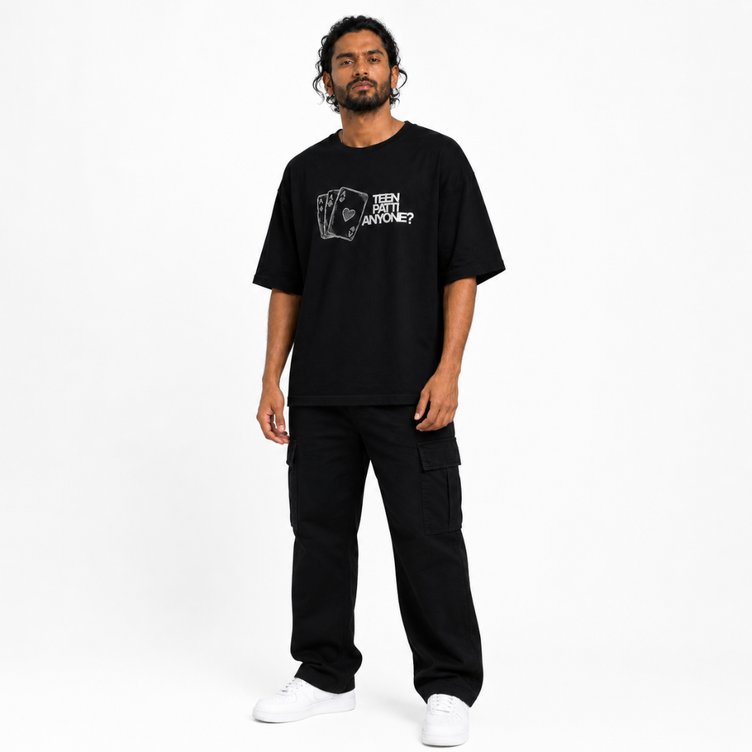 Teen Patti - Oversized Tee | Unisex Fit