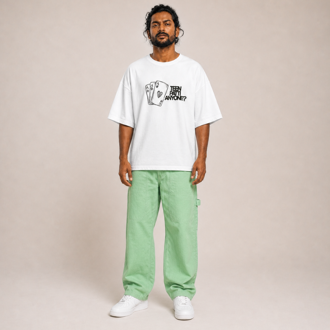 Teen Patti - Oversized Tee | Unisex Fit