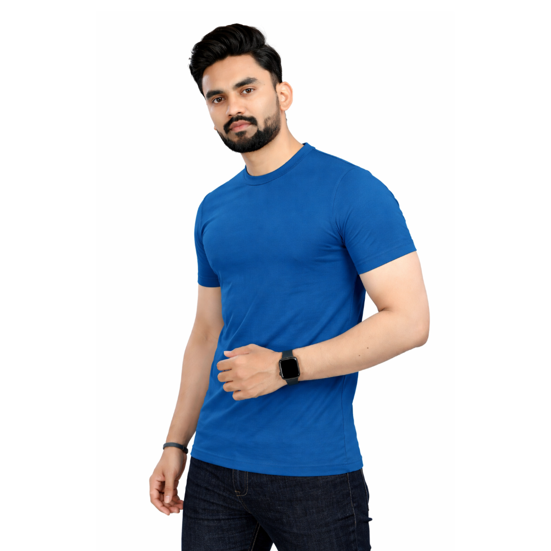 The All-Rounder - Round Neck Tee | Unisex Fit | Dark Solids
