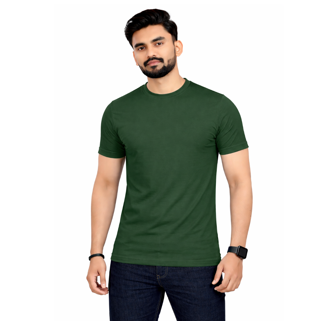 The All-Rounder - Round Neck Tee | Unisex Fit | Dark Solids