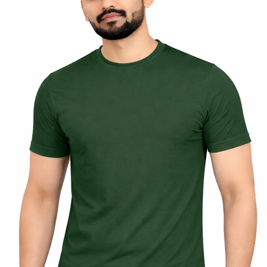 The All-Rounder - Round Neck Tee | Unisex Fit | Dark Solids