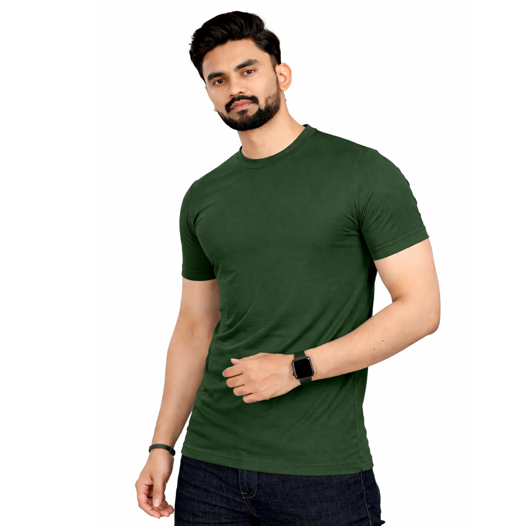 The All-Rounder - Round Neck Tee | Unisex Fit | Dark Solids