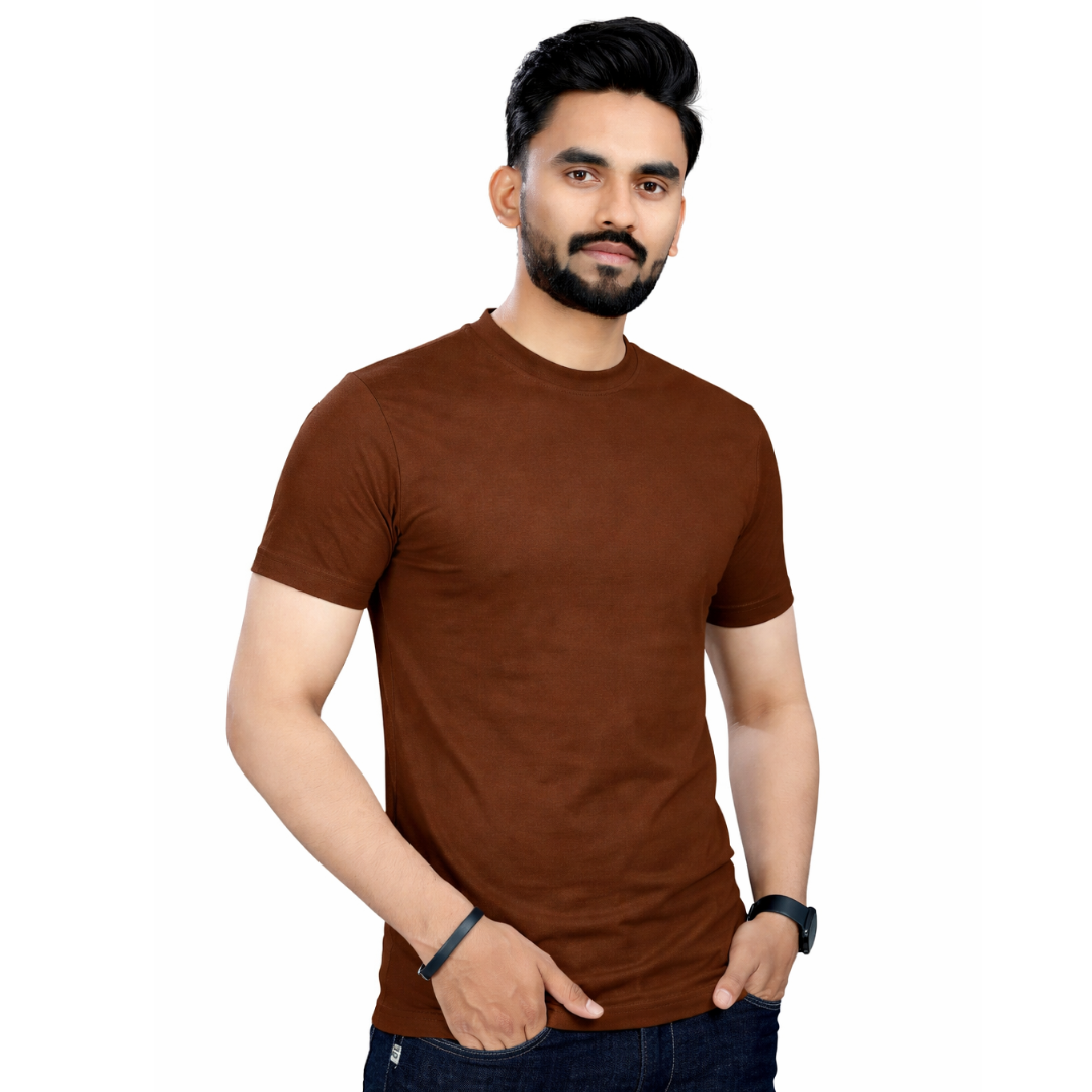 The All-Rounder - Round Neck Tee | Unisex Fit | Dark Solids