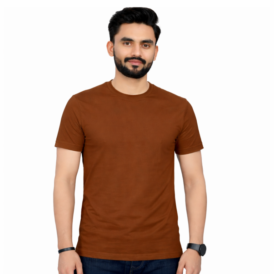 The All-Rounder - Round Neck Tee | Unisex Fit | Dark Solids