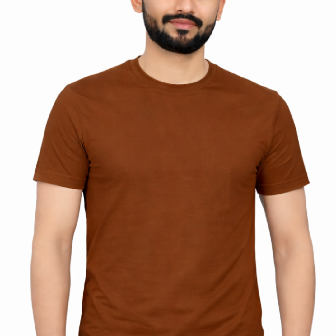 The All-Rounder - Round Neck Tee | Unisex Fit | Dark Solids