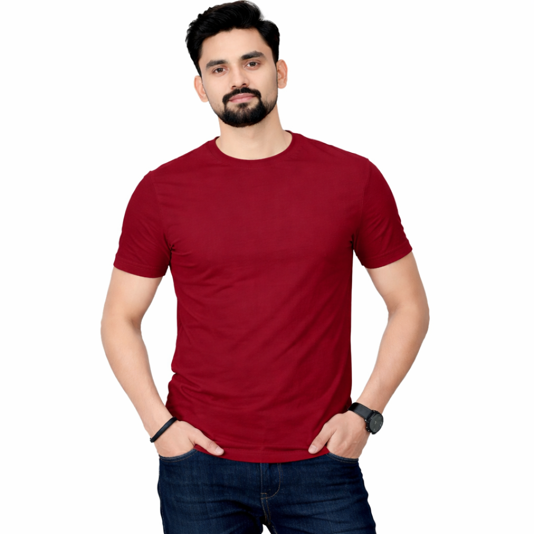 The All-Rounder - Round Neck Tee | Unisex Fit | Dark Solids