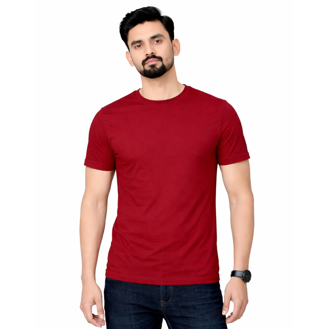 The All-Rounder - Round Neck Tee | Unisex Fit | Dark Solids
