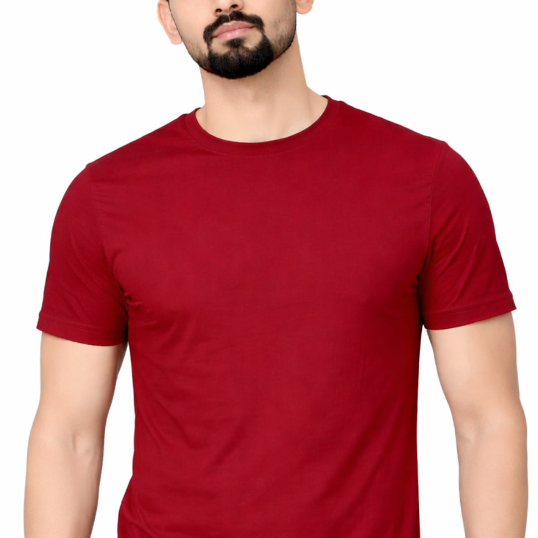 The All-Rounder - Round Neck Tee | Unisex Fit | Dark Solids