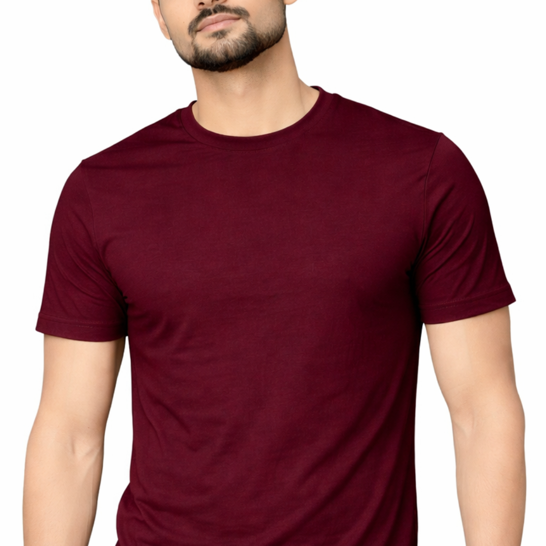 The All-Rounder - Round Neck Tee | Unisex Fit | Dark Solids