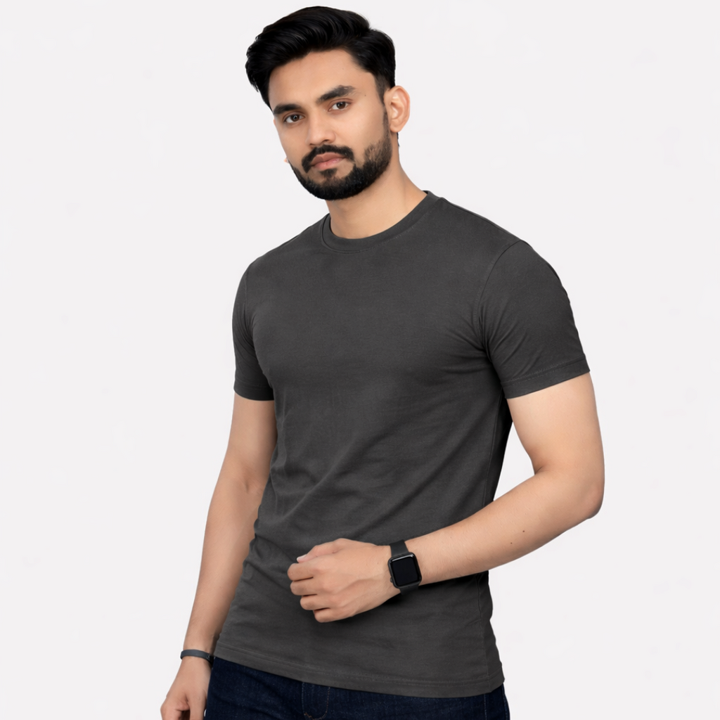 The All-Rounder - Round Neck Tee | Unisex Fit | Dark Solids