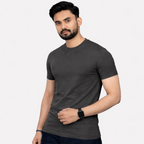 The All-Rounder - Round Neck Tee | Unisex Fit | Dark Solids