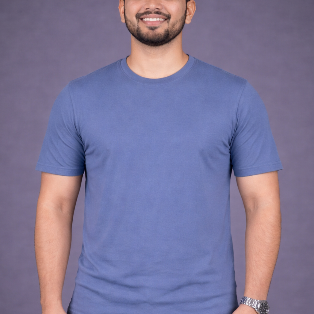 The All-Rounder - Round Neck Tee | Unisex Fit | Dark Solids
