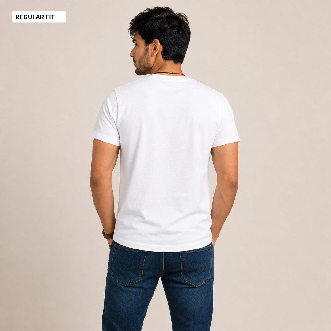 Powered By Thandai - Round Neck Tee | Unisex Fit