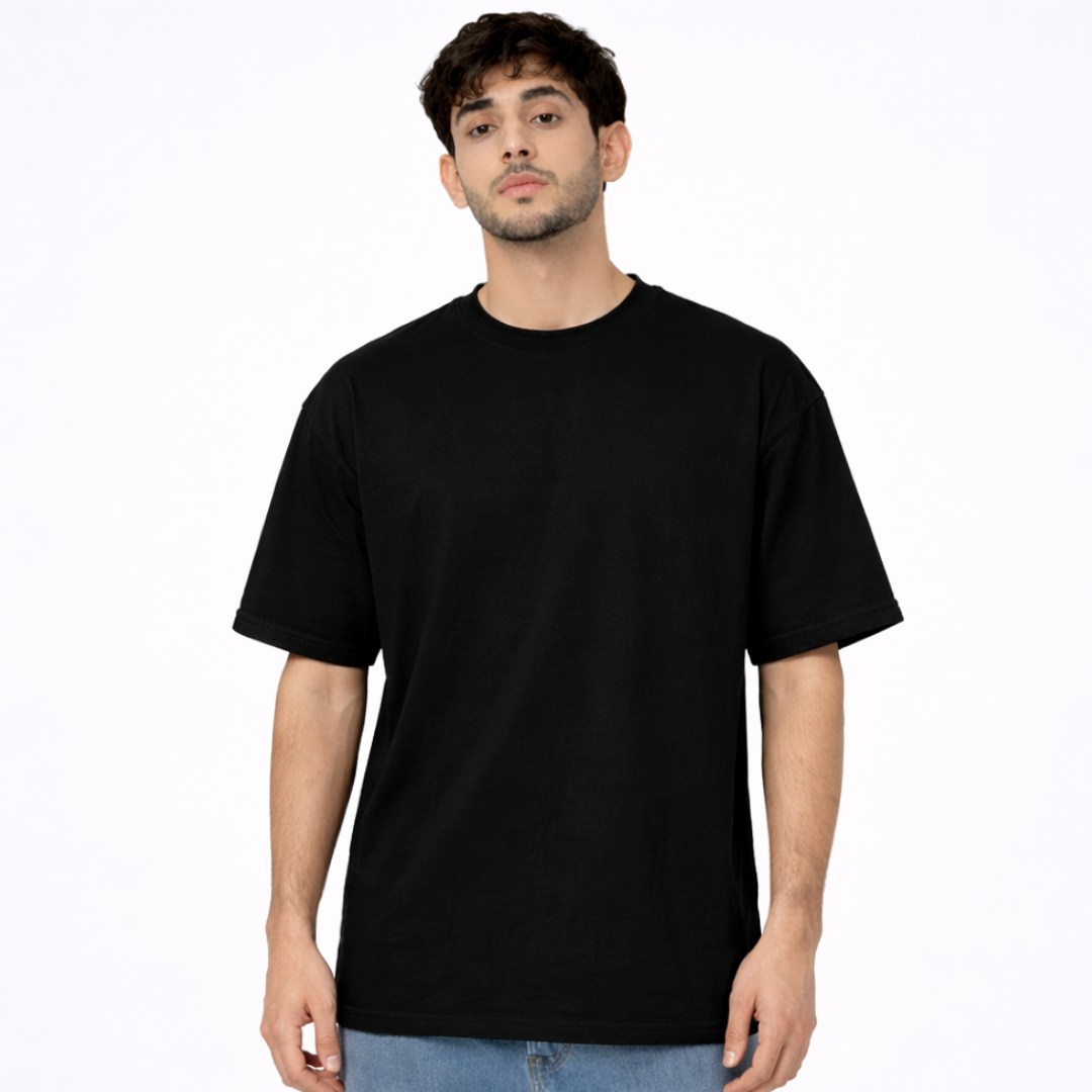 The Solid Lounger - Oversized Tee | Unisex Fit | Solid Colours