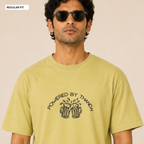 Powered By Thandai - Round Neck Tee | Unisex Fit