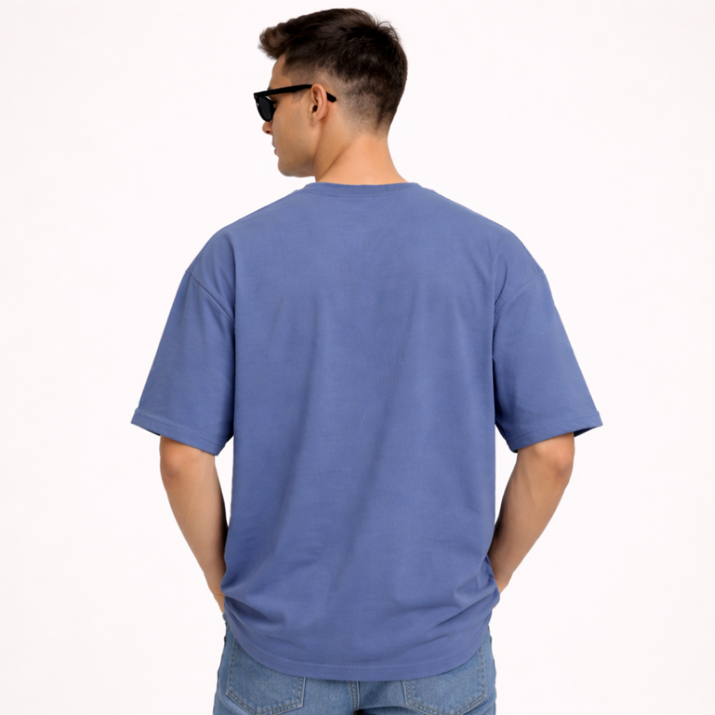 The Solid Lounger - Oversized Tee | Unisex Fit | Solid Colours