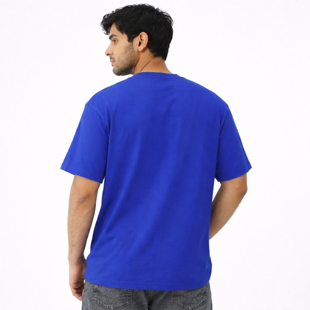 The Solid Lounger - Oversized Tee | Unisex Fit | Solid Colours