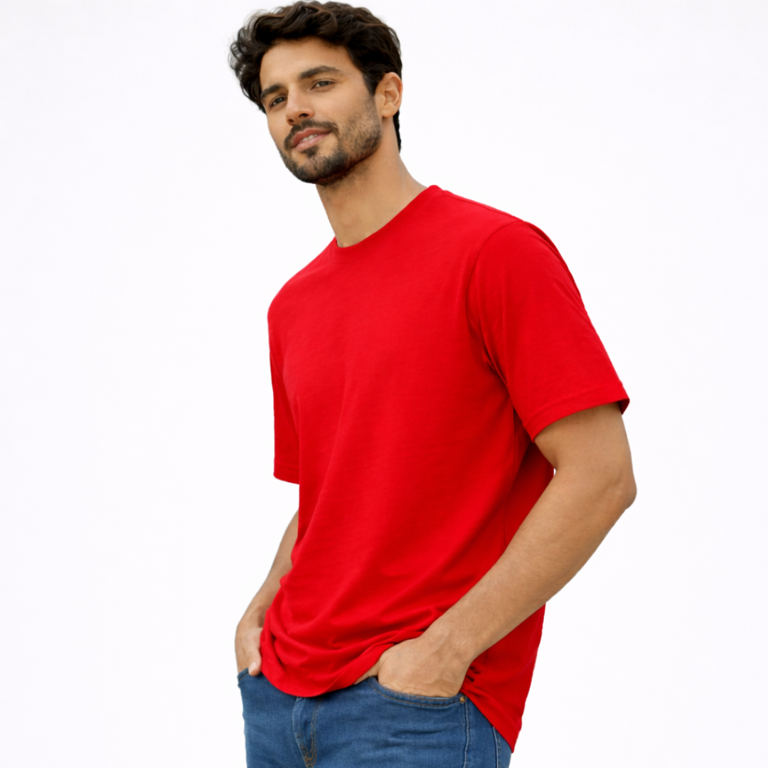 The Solid Lounger - Oversized Tee | Unisex Fit | Solid Colours