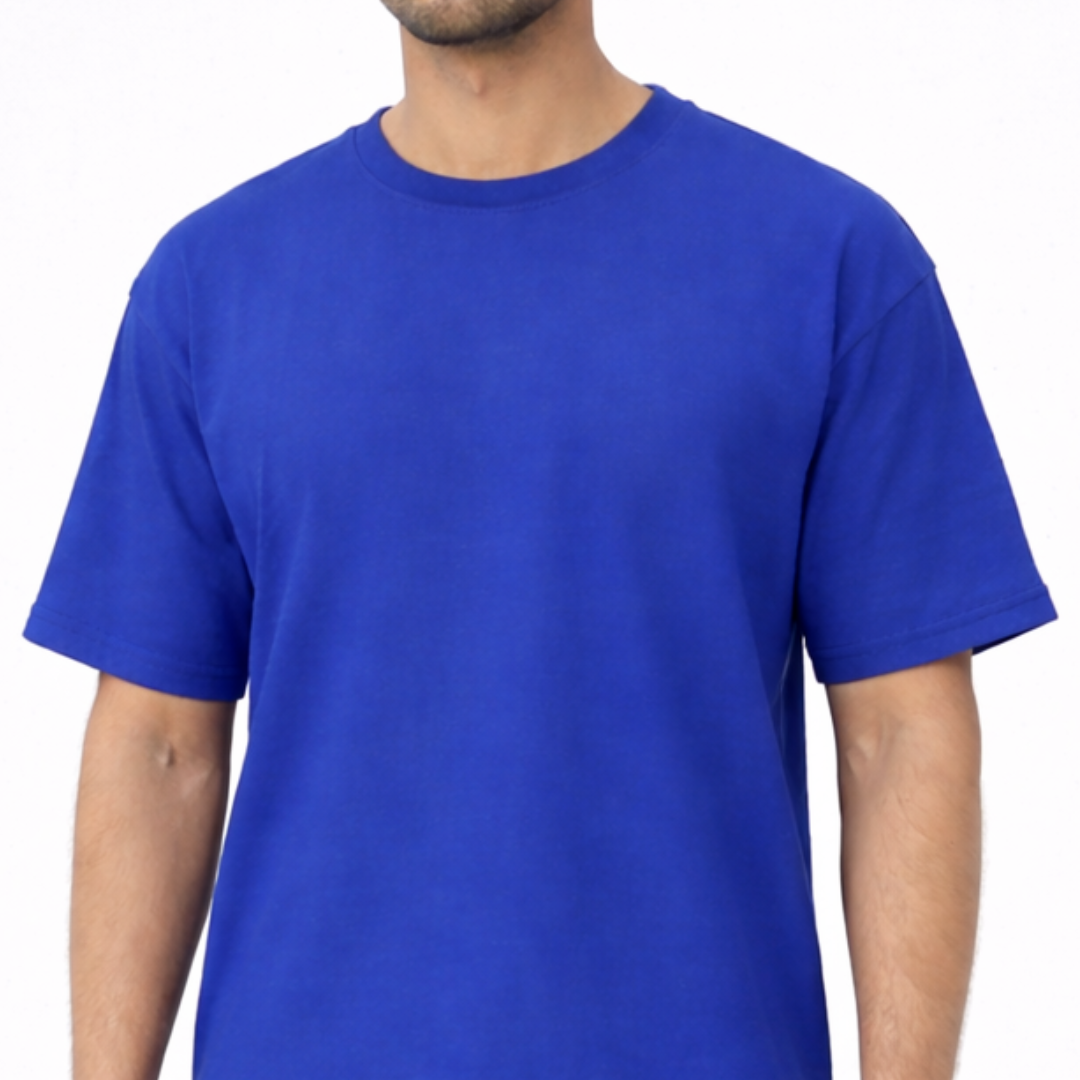 The Solid Lounger - Oversized Tee | Unisex Fit | Solid Colours