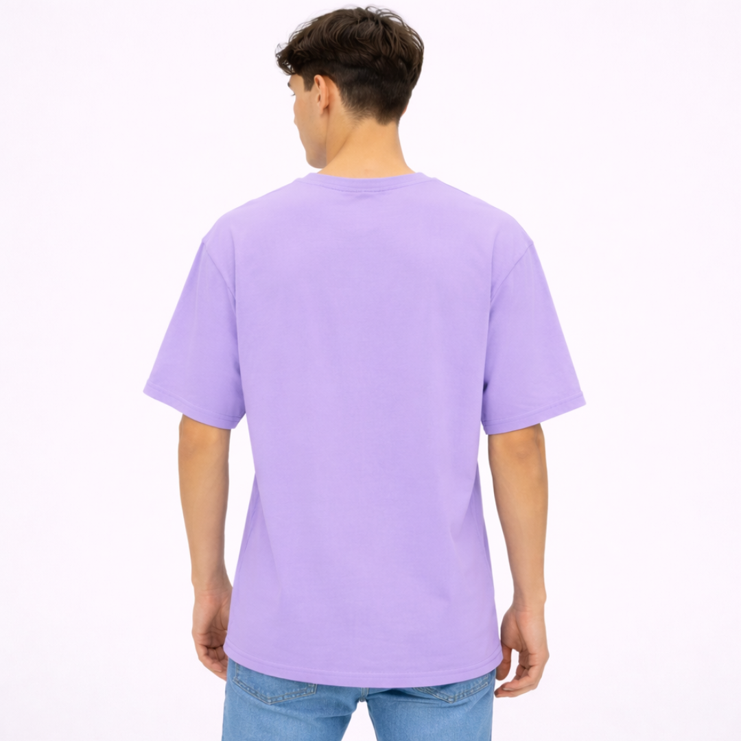 The Solid Lounger - Oversized Tee | Unisex Fit | Solid Colours