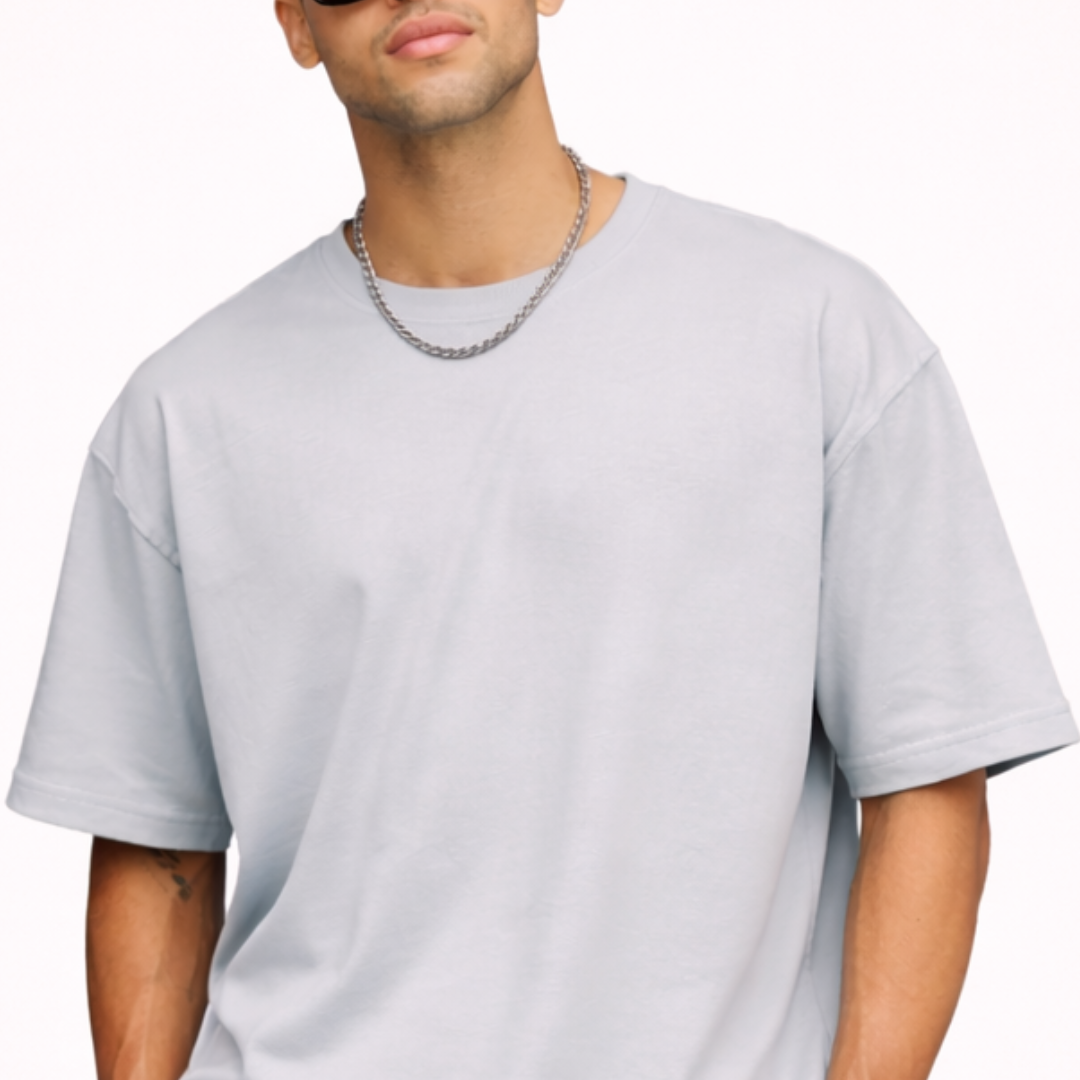 The Solid Lounger - Oversized Tee | Unisex Fit | Solid Colours