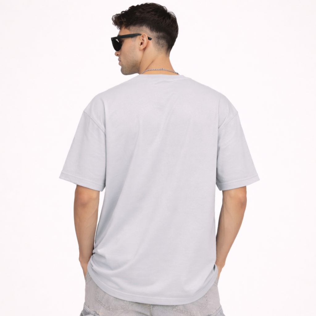 The Solid Lounger - Oversized Tee | Unisex Fit | Solid Colours