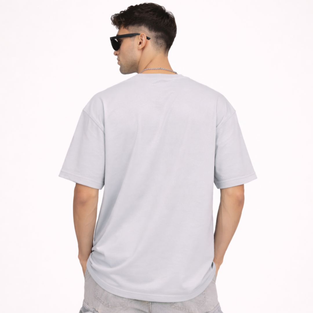 The Solid Lounger - Oversized Tee | Unisex Fit | Solid Colours