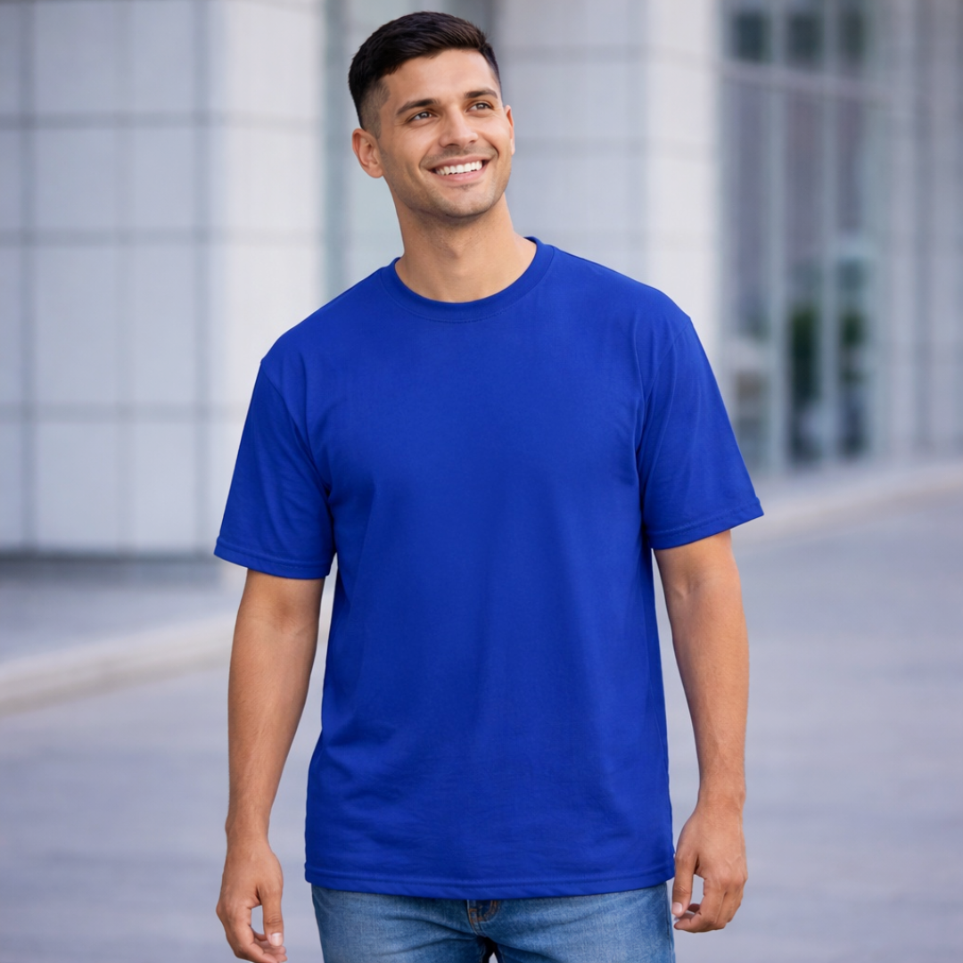 The Solid Lounger - Oversized Tee | Unisex Fit | Solid Colours