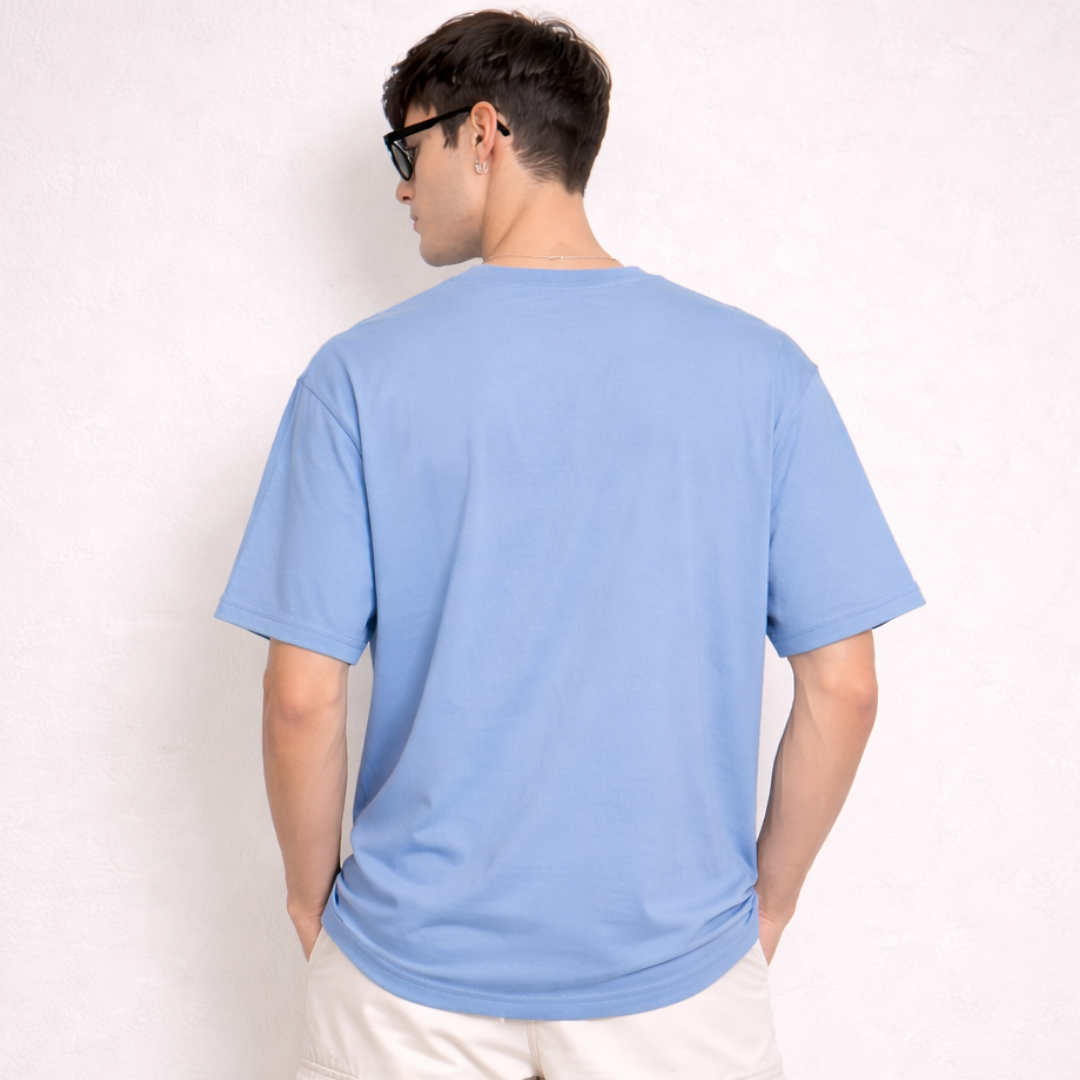 The Solid Lounger - Oversized Tee | Unisex Fit | Solid Colours