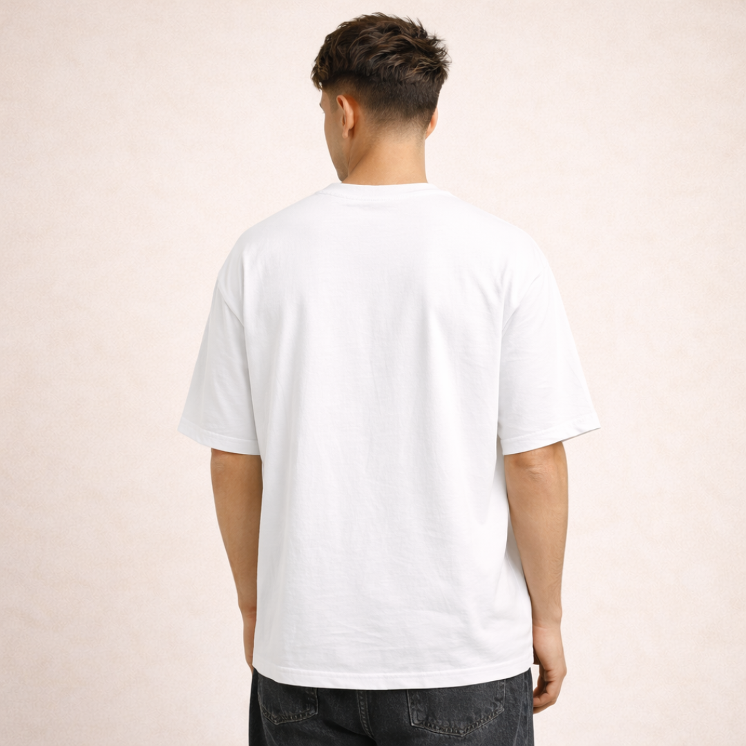 The Solid Lounger - Oversized Tee | Unisex Fit | Solid Colours