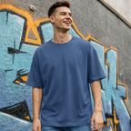 The Solid Lounger - Oversized Tee | Unisex Fit | Solid Colours