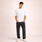 The Solid Lounger - Oversized Tee | Unisex Fit | Solid Colours
