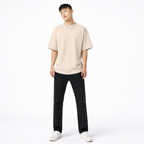 The Solid Lounger - Oversized Tee | Unisex Fit | Solid Colours